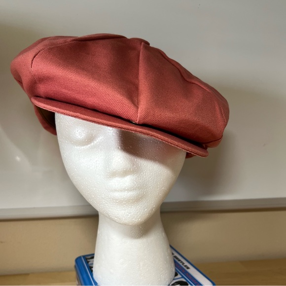 NWT! Goorin Bros newsboy cap in rose pink. SzSmall / 21.5-21.75” main image 4